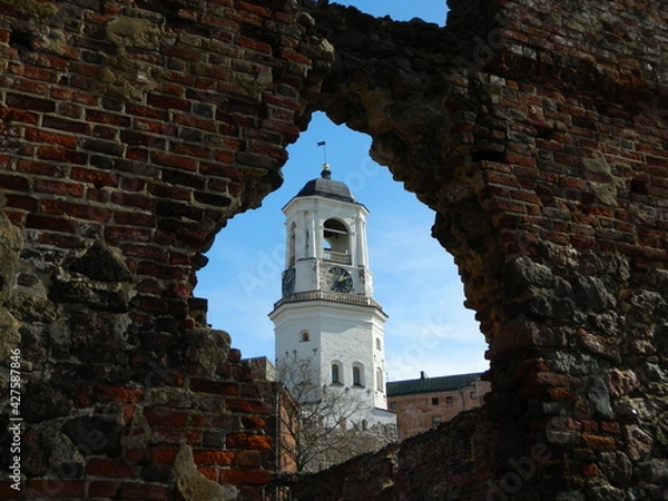 Obraz вид на Часовую башню