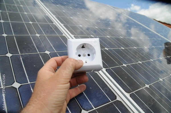 Obraz Solarenergie spart Geld