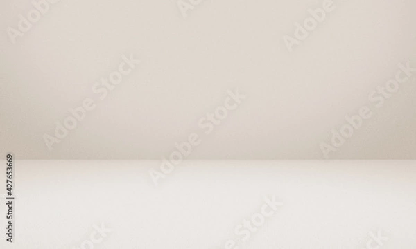 Obraz Abstract empty brown cream color texture cement wall studio background.