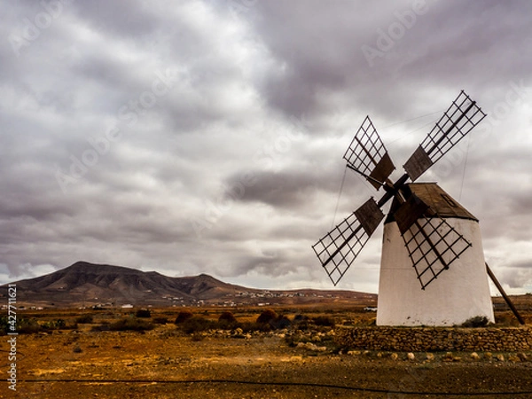 Obraz Wiatrak, Fuerteventura