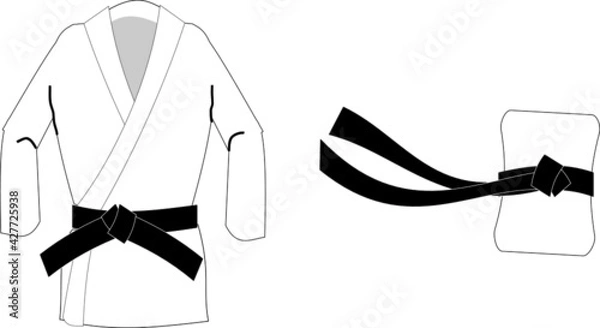 Obraz 白い柔道着