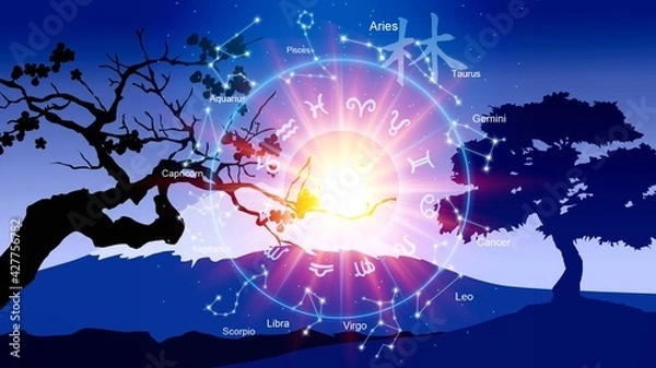 Fototapeta Astrology.