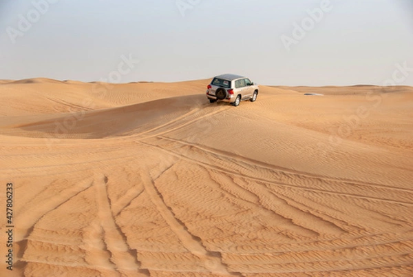 Obraz 4x4 in the desert