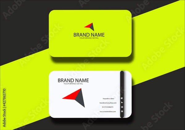 Obraz Design template with arrows
