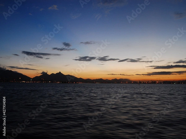 Obraz sunset over the sea