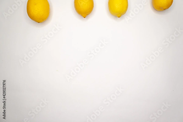 Obraz Vegetables and Fruits on white background