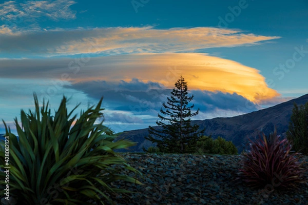Fototapeta Lenticular cloud