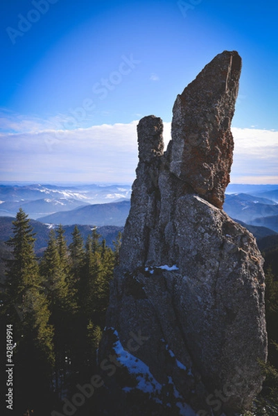 Obraz rock in the mountains