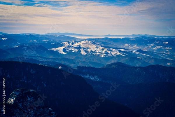 Obraz view from the top of the mountain
