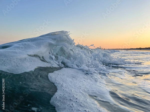 Fototapeta morning ocean wave