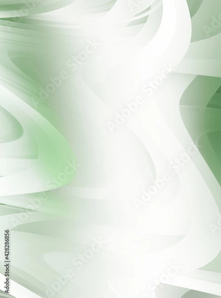 Fototapeta Dynamic trendy simple fluid color gradient abstract cool background with overlapping line effects.  Illustration for wallpaper, banner, background, card, book, pamphlet,website. 2D illustration..
