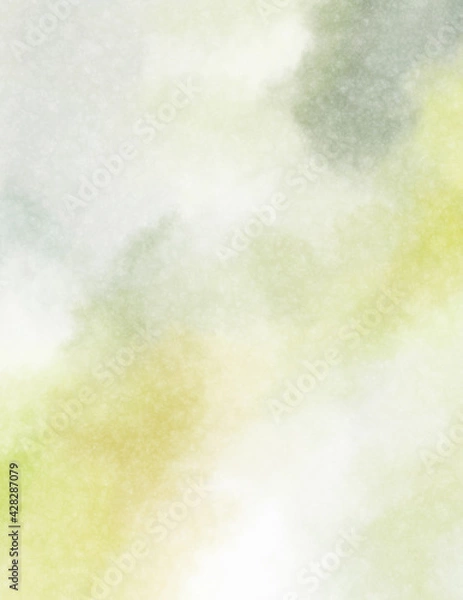 Fototapeta Watercolor painted background. Abstract Illustration wallpaper. Brush stroked painting. 2D Illustration.