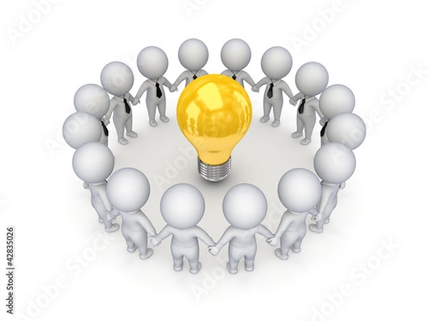 Obraz Teamwork concept.