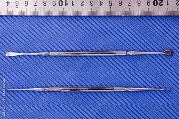 Fototapeta freer elevator on a blue background