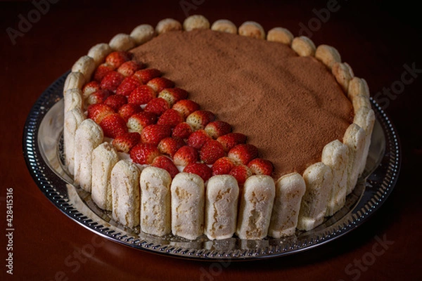 Obraz Tiramisu cake