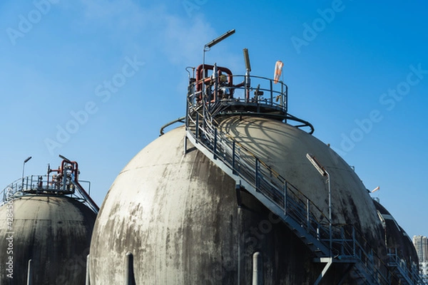 Obraz A sphere in a factory
