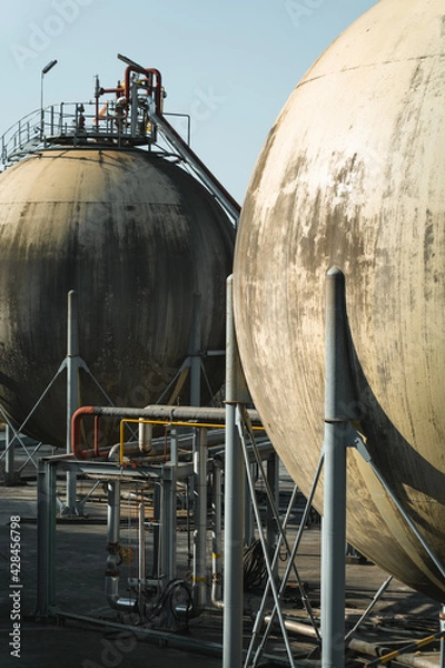 Obraz A sphere in a factory