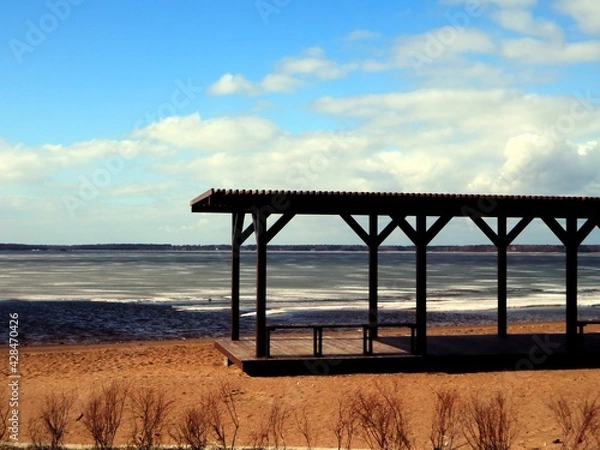 Obraz Вид на Финский залив.