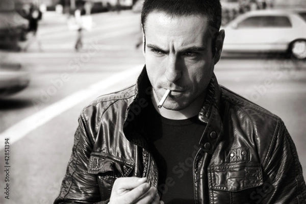 Obraz Tough vintage guy