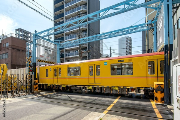 Fototapeta 東京都台東区上野の上野検車区