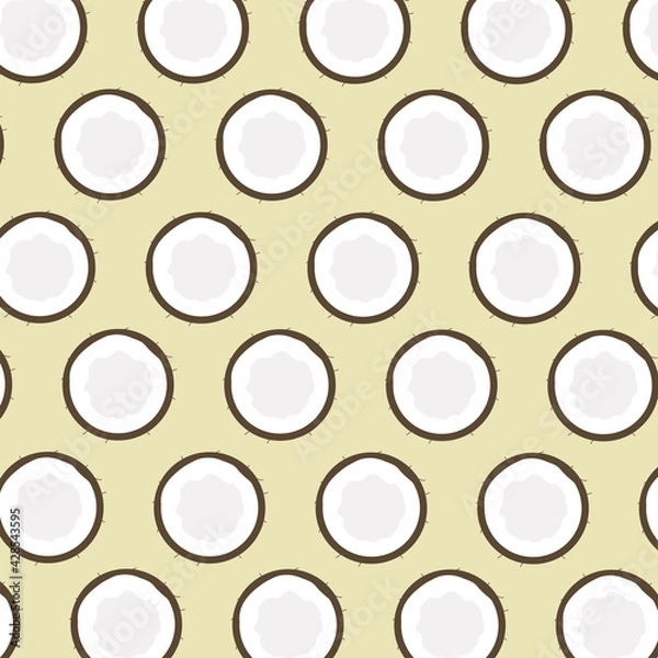 Obraz illustration pattern print raspberry basil on pink background