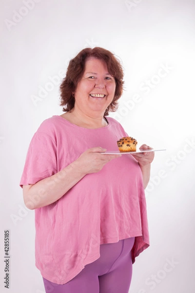 Obraz Kampf dem Übergewicht