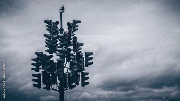 Fototapeta Traffic light