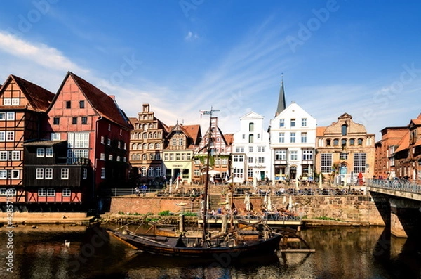 Obraz Lüneburger Stintmarkt