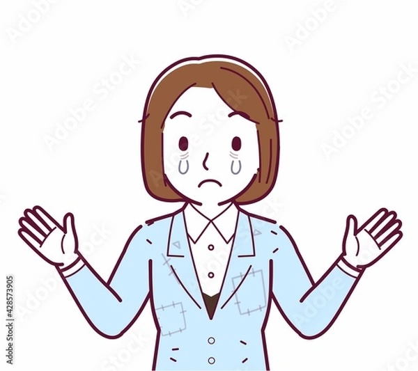 Fototapeta ボロボロの服の人