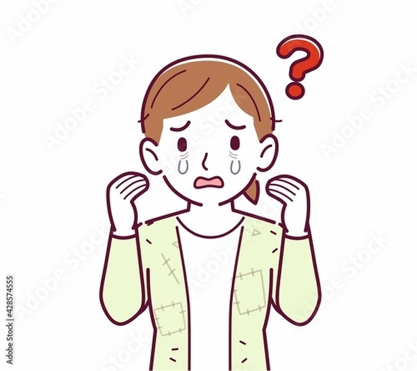 Fototapeta ボロボロの服の人