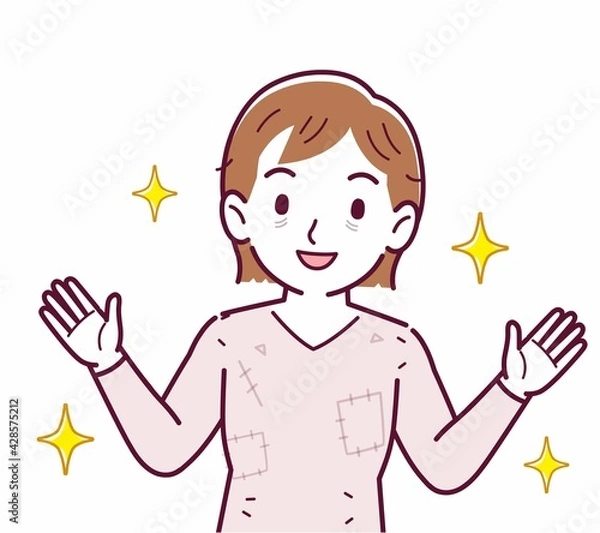 Fototapeta ボロボロの服の人