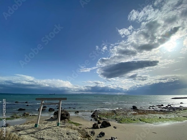 Fototapeta 海と空