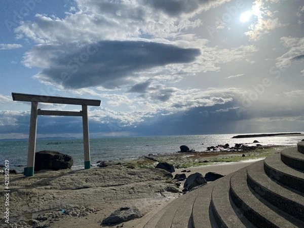 Fototapeta 海と空