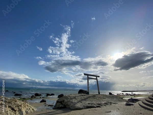 Fototapeta 海と空