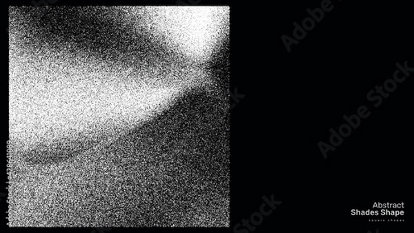 Fototapeta Abstract Shades Square shape volume, Vector EPS