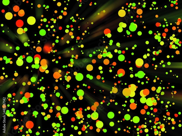 Fototapeta Farbenfroher Effekt