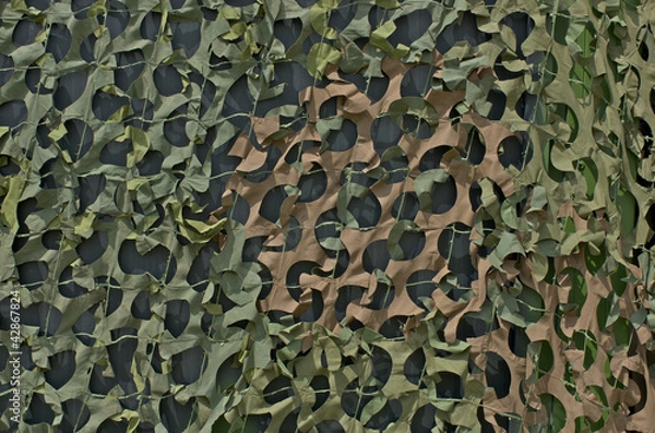 Obraz camouflage grid