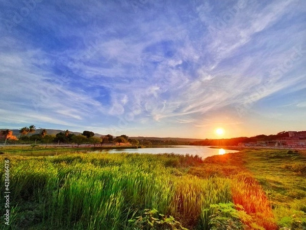 Obraz Sunset Campo Formoso BA