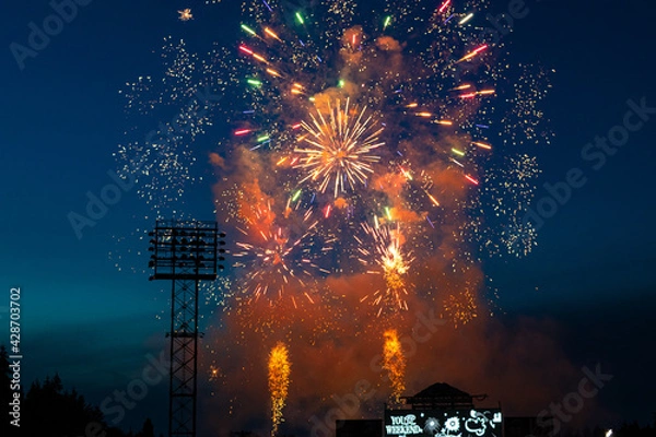 Fototapeta Fireworks