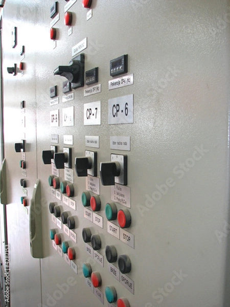 Obraz control panel