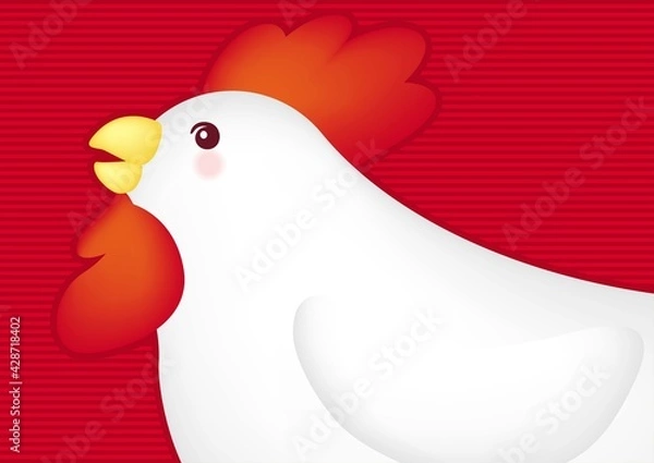 Obraz ほのぼのトリのイラスト