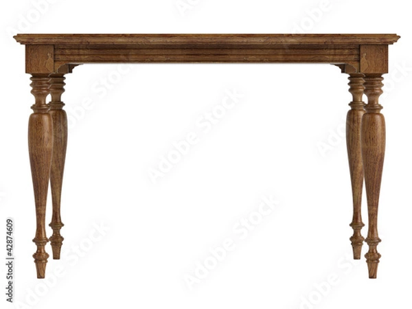 Obraz Antique wooden table