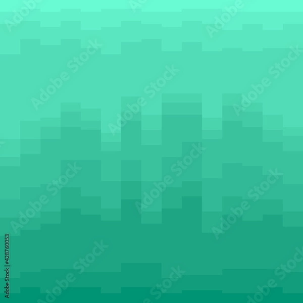 Fototapeta Green Abstract Geometric Pattern. Grid Mosaic Background