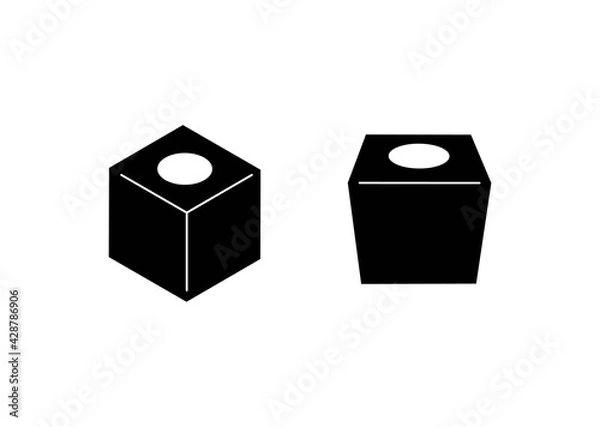 Fototapeta 抽選ボックス・白黒（JPEG）