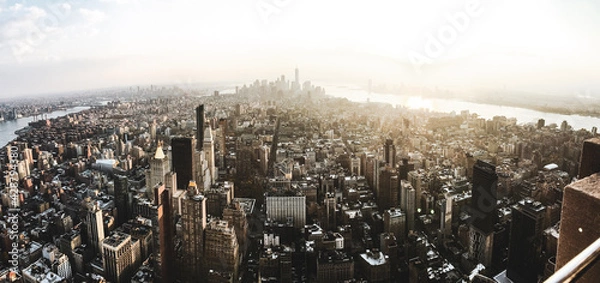 Fototapeta landscape with snow