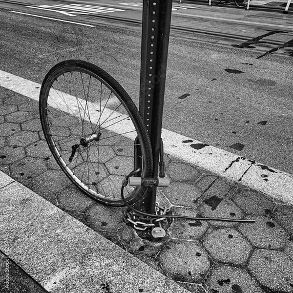 Obraz gut gesichertes Einrad