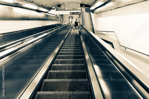 Fototapeta lets go underground