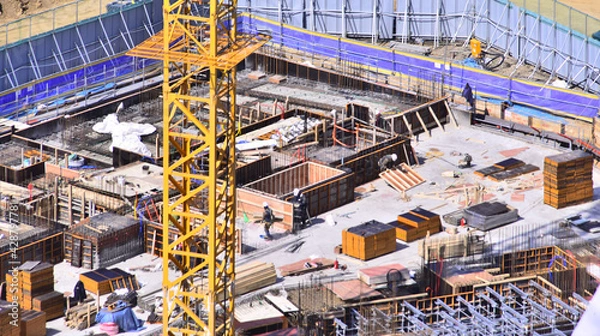 Fototapeta 건설,건축공사 현장