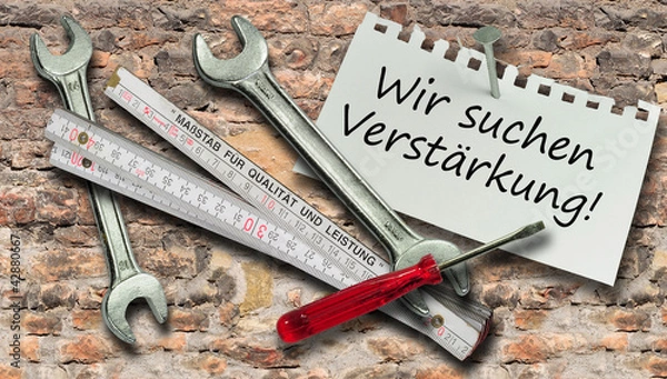 Fototapeta Verstärkung