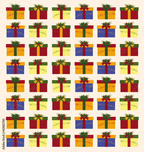 Obraz Christmas pattern
